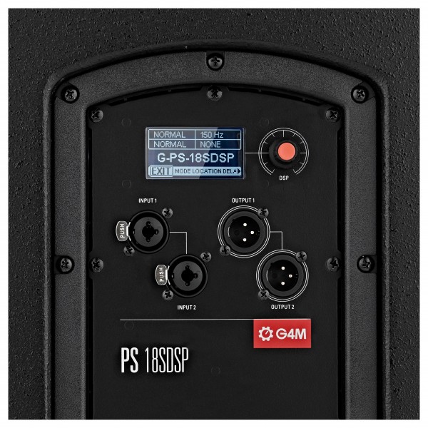 G4M 15" Active DSP Speaker and 18" DSP Sub