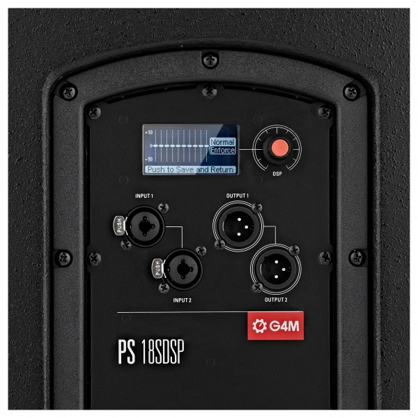 G4M 15" Active DSP Speaker and 18" DSP Sub