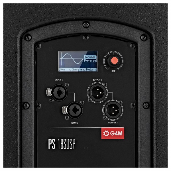 G4M 15" Active DSP Speaker and 18" DSP Sub