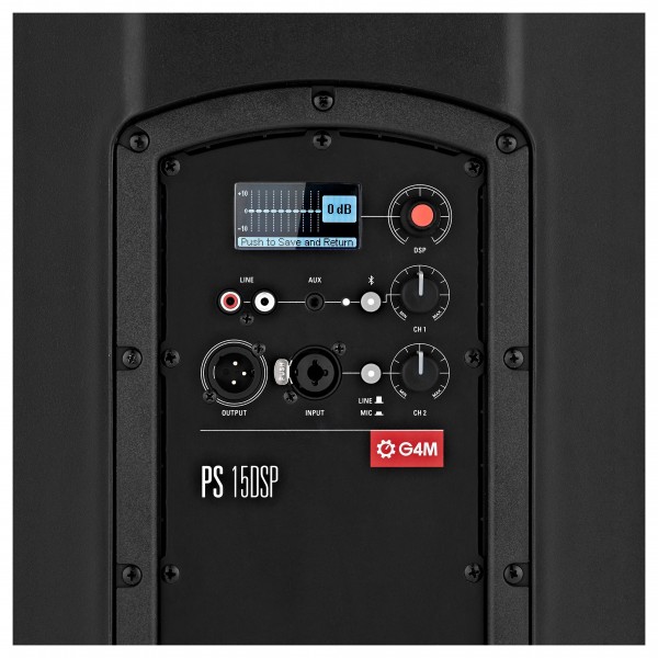 G4M 15" Active DSP Speaker, Pair