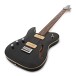 G4M 734 Left Handed SH Electric Guitar, Trans Black