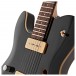 G4M 734 Left Handed SH Electric Guitar, Trans Black
