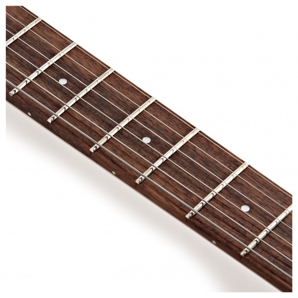 G4M 734 Left Handed SH Electric Guitar, Trans Black