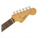 Squier Classic Vibe 60s Jazzmaster, S Blue with FREE Fender Ukulele - Guitar Headstock Front