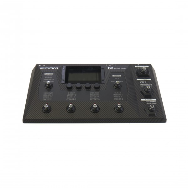 Zoom B6 Multi Effects Bass Processor - Secondhand