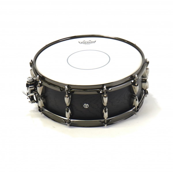 Yamaha Live Custom Hybrid 14" x 5.5" Snare Drum, Charcoal Sunburst