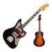 Squier Classic Vibe 70s Jaguar, Black with FREE Fender Ukulele