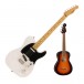 Squier Classic Vibe 50s Tele MN, White Blonde w/ FREE Fender Ukulele