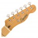 Squier Classic Vibe 50s Tele MN, White Blonde w/ FREE Fender Ukulele - Guitar Headstock Front