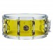 Tamburo Volume Series 14 x 6.5'' Acrylic Snare Drum, Yellow
