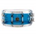 Tamburo Volume Series 14 x 6.5'' Acrylic Snare Drum, Blue