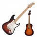 Fender Player Stratocaster MN 3-Tone Sunburst & FREE Fender Ukulele