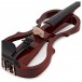 Stagg Shaped Electric Violin Outfit, Violin Burst