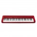 Casio CT-S1 Portable Keyboard, Red - Secondhand