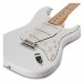 Fender Player Stratocaster MN, Polar White with FREE Fender Ukulele close