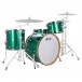 Ludwig Continental 26'' 4pc Shell Pack, Green Sparkle