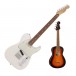 Fender Player Telecaster PF, Polar White with FREE Fender Ukulele