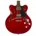 Hofner HCT Verythin Electric Guitar, Red - Secondhand