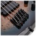 G4M 972 Fanned Fret 5-String Bass Guitar, Blue Burl Burst