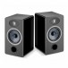 Focal Vestia N1 Bookshelf Speaker (Pair), Black Front View 3