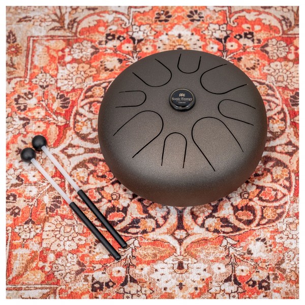 Meinl Sonic Energy Steel Tongue Drum, Vintage Brown, G Dur - Lifestyle