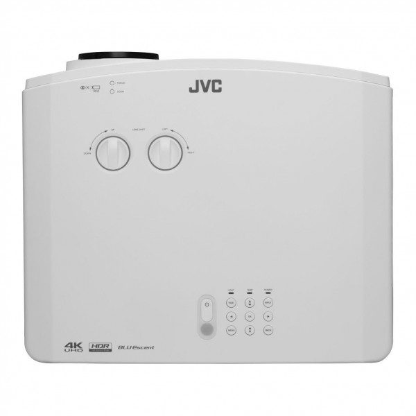 JVC LX-NZ30W 4K Laser Projector, White - top