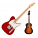 Fender Player Telecaster MN, Candy Apple Red with FREE Fender Ukulele