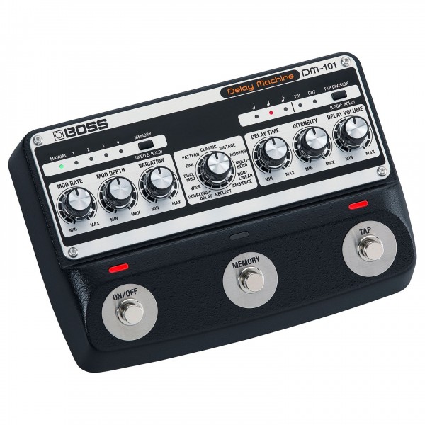 Boss DM-101 Delay Machine Stereo Analog Delay Pedal angle