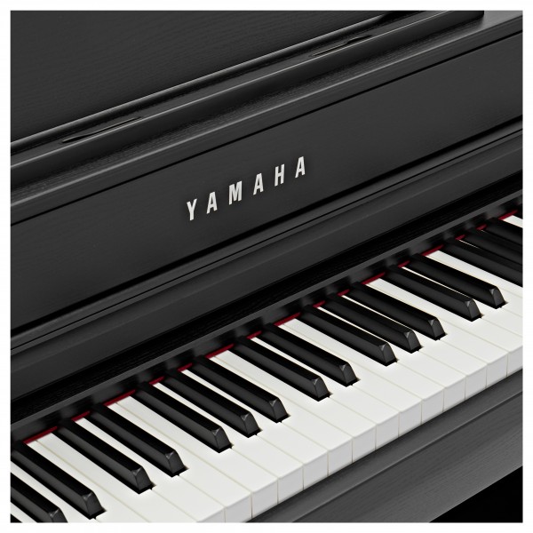 Yamaha CLP 735 Digital Piano, Satin Black - Ex Demo at Gear4music