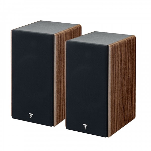 Focal Vestia N1 Bookshelf Speaker (Pair), Dark Wood Cover View 