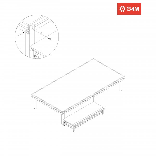 G4M Stage Step, 20cm