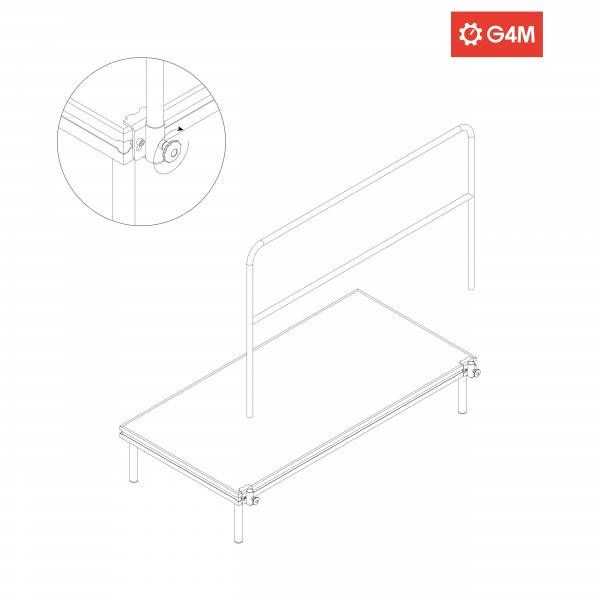 G4M Stage Handrail Holder