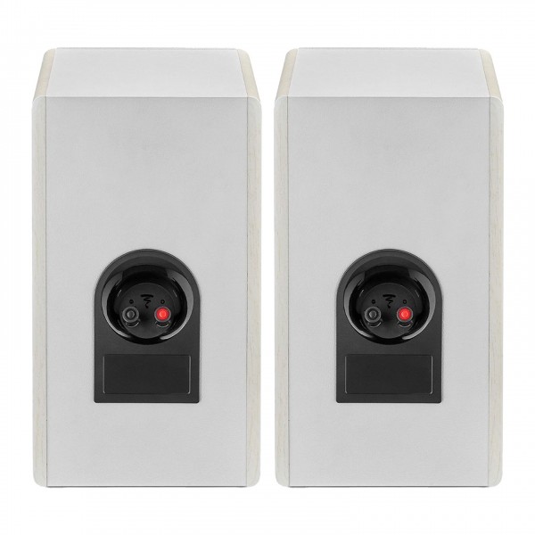 Focal Vestia N1 Bookshelf Speaker (Pair), White Back View