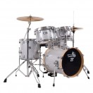 Tamburo T5 Series 22'' 5pc Drum Kit, Silver Sparkle
