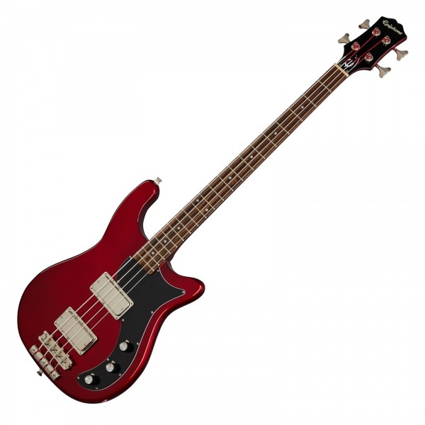Epiphone Embassy Bass, Sparkling Burgundy - Main