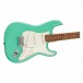 Fender Player Stratocaster PF, Sea Foam Green w/ FREE Fender Ukulele close