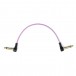 MyVolts Candycords Pedal 6.35mm abgewinkeltes Kabel - 10cm, Jellybean