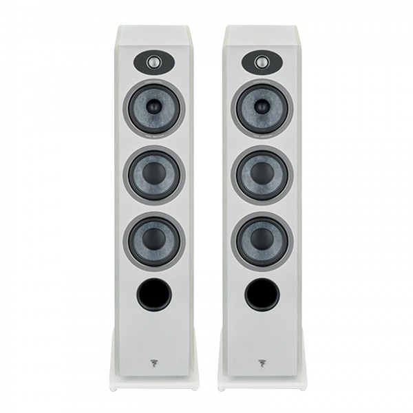 Focal Vestia N2 Floorstanding Speakers (Pair), White Front View 2