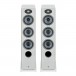 Focal Vestia N2 Floorstanding Speakers (Pair), White Front View 2