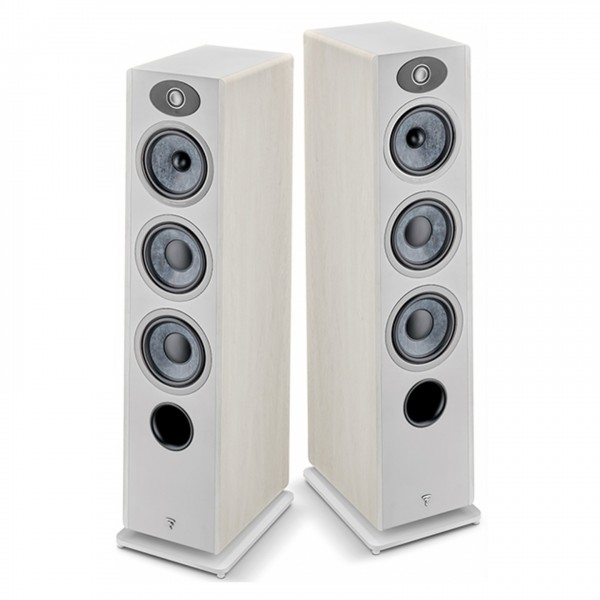 Focal Vestia N2 Floorstanding Speakers (Pair), White Front View 3