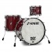 Sonor SQ2 Birch 3pc Shell Pack, Red Pearl