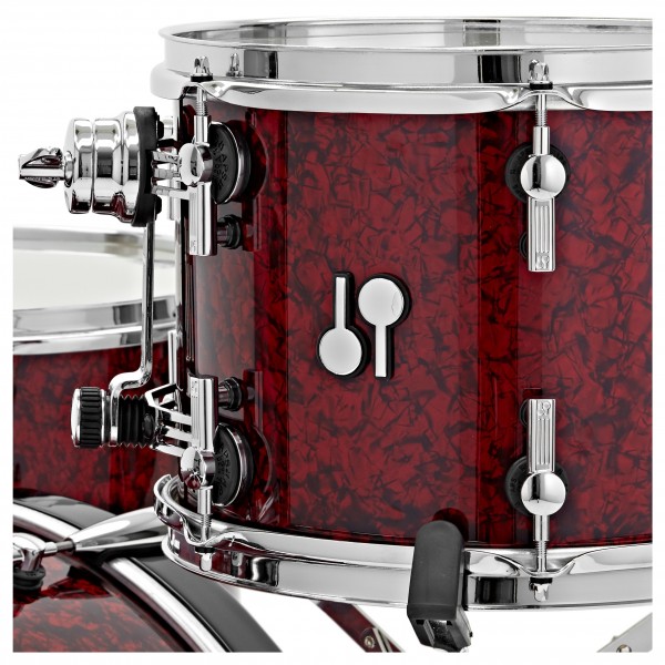 Sonor SQ2 Birch 3pc Shell Pack, Red Pearl