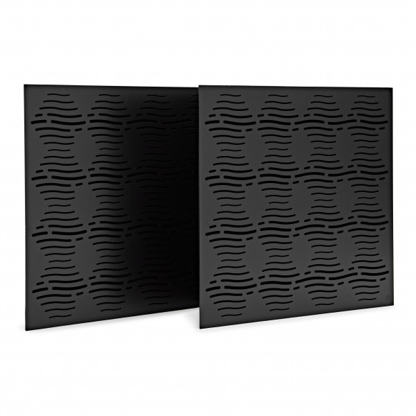 G4M Acoustics Waves 60 x 42cm Corner Panel, Black, Pair