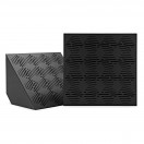 G4M Acoustics Waves 60 x 42cm Corner Panel, Black, Pair
