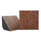 G4M Acoustics Curves 60 x 42cm Corner Panel, Walnut, Pair