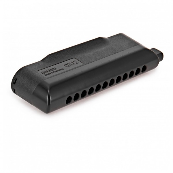 Hohner CX12 Black Harmonica, A