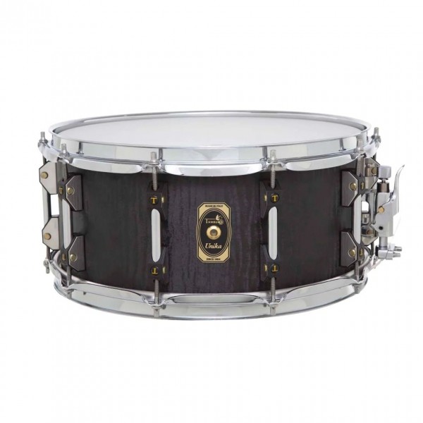 Tamburo Unika Series 14 x 6.5'' Snare Drum, Flamed Black