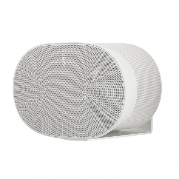 Mountson Wall Mount, White with Sonos Era 300 Attached