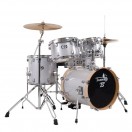 Tamburo T5 Series 20'' 5pc Drum Kit, Silver Sparkle