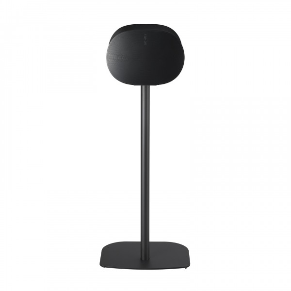 Mountson Floor Stand, Black with Sonos Era 300 Attached